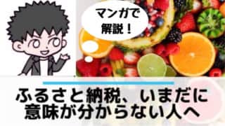 ふるさと納税意味が分からない人へマンガで解説