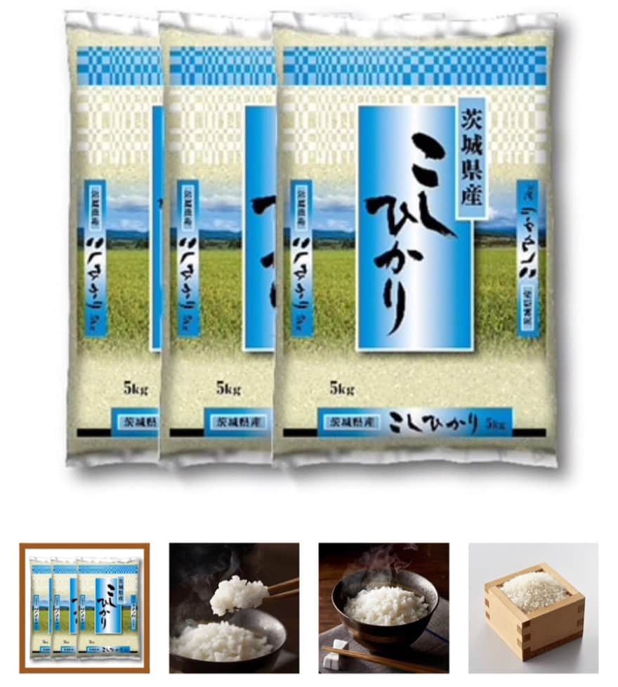 ふるさと納税さとふるおすすめ返礼品 茨城県稲敷市コシヒカリ