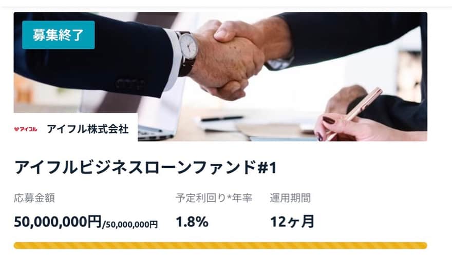 アイフルビジネスローンファンド